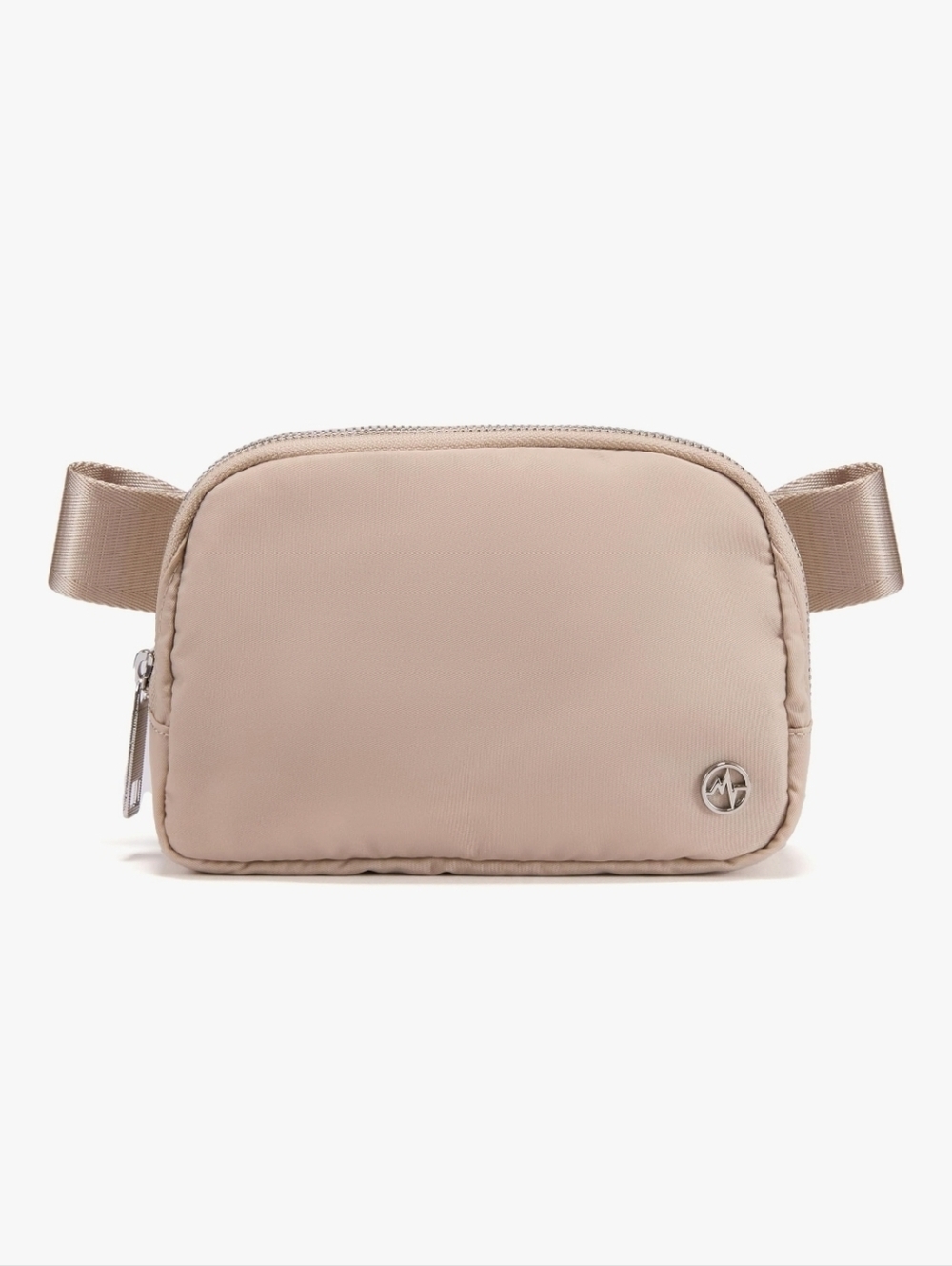 Pander Unisex Neutral Beige Mini Crossbody Pouch, NWOT